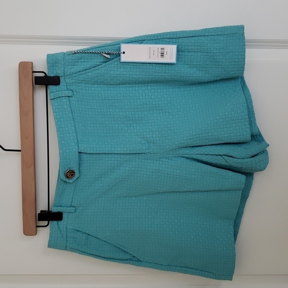 Draper James RSVP Women's Basket Weave Short Turquoise - Size 12